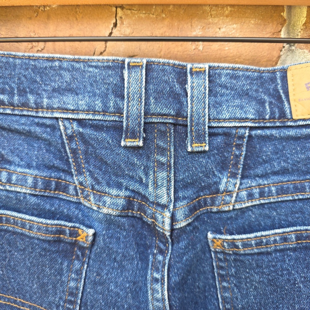 Vintage 90s LEE Jeans Womens 32x32 Blue Western Rodeo High Waist Tapered Mom - Picture 8 of 12